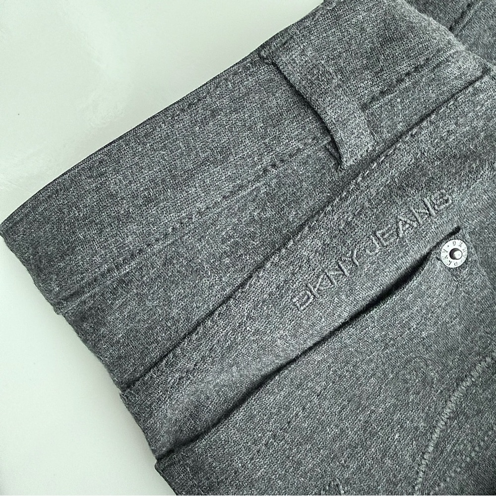 DKNY Charcoal Grey Slim Fit Legging Pants size 4 - Picture 5 of 15